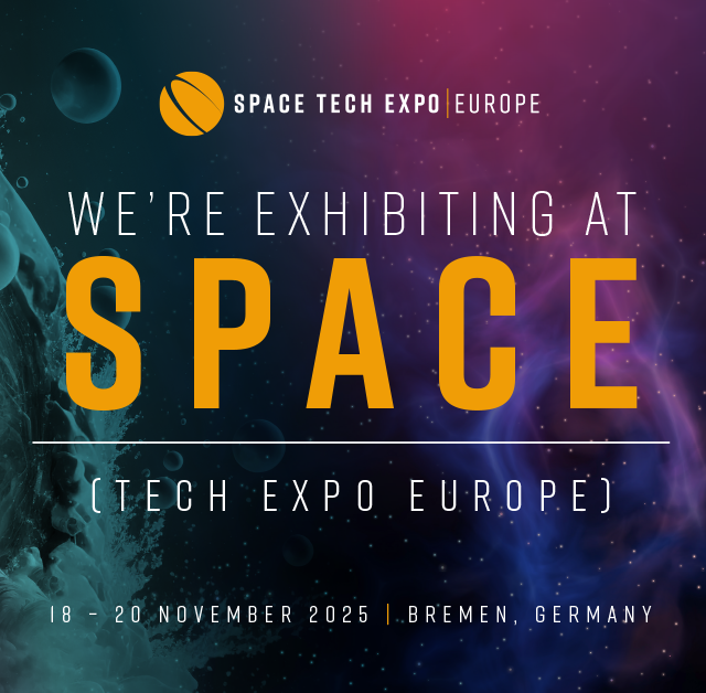 Space Tech Expo 2025 Event logo and date